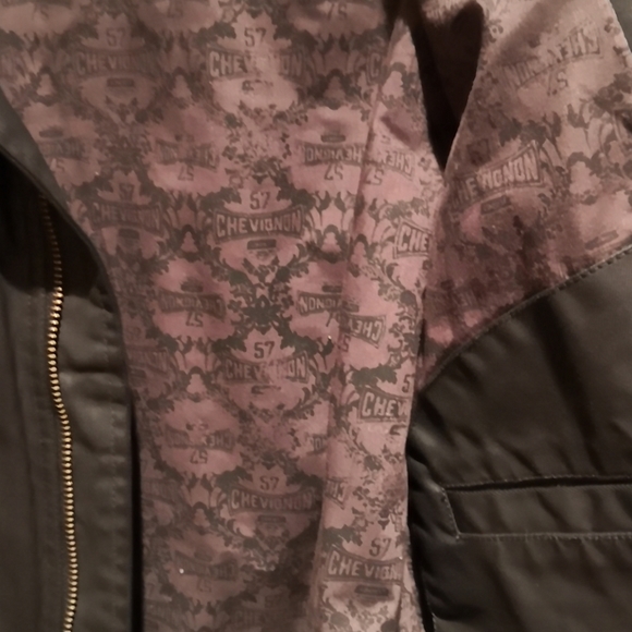 Men's coated canvas black jacket - Picture 9 of 9